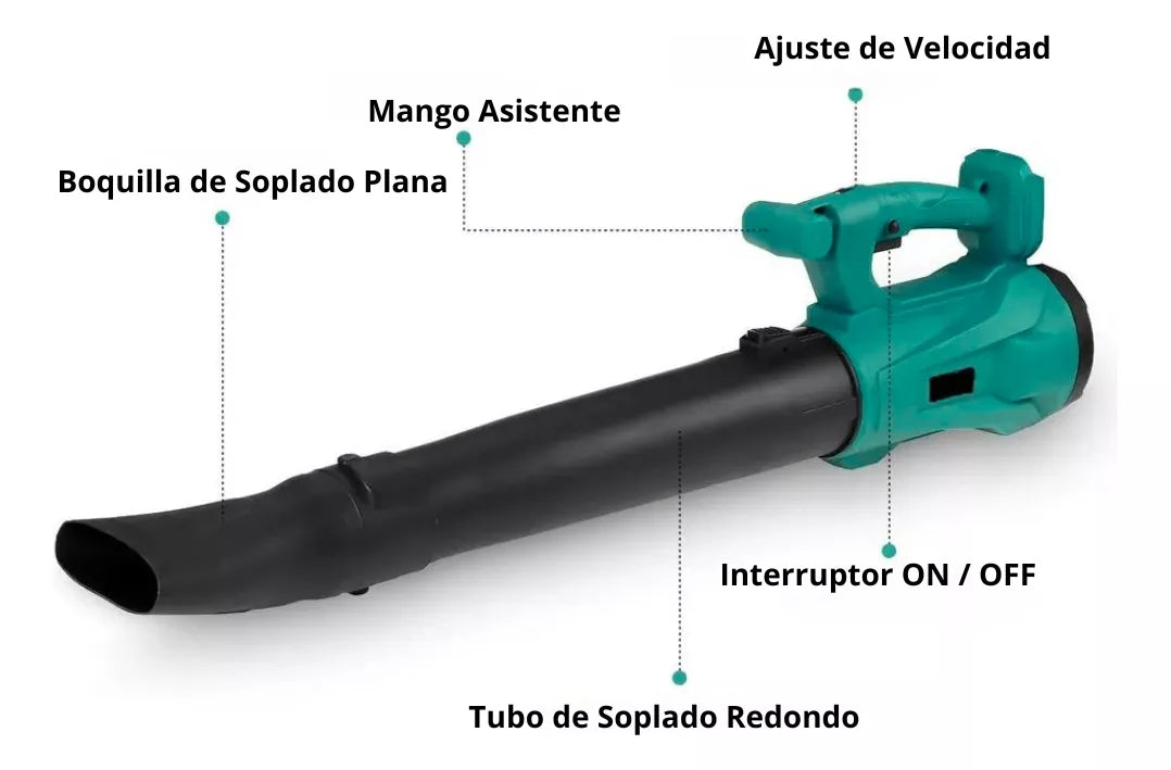 Soplador inalambrico potente