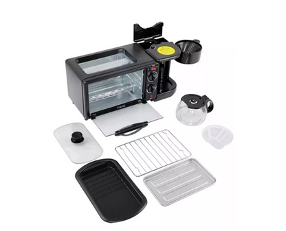 Horno electrico Cafeteria Freidora 3 en 1