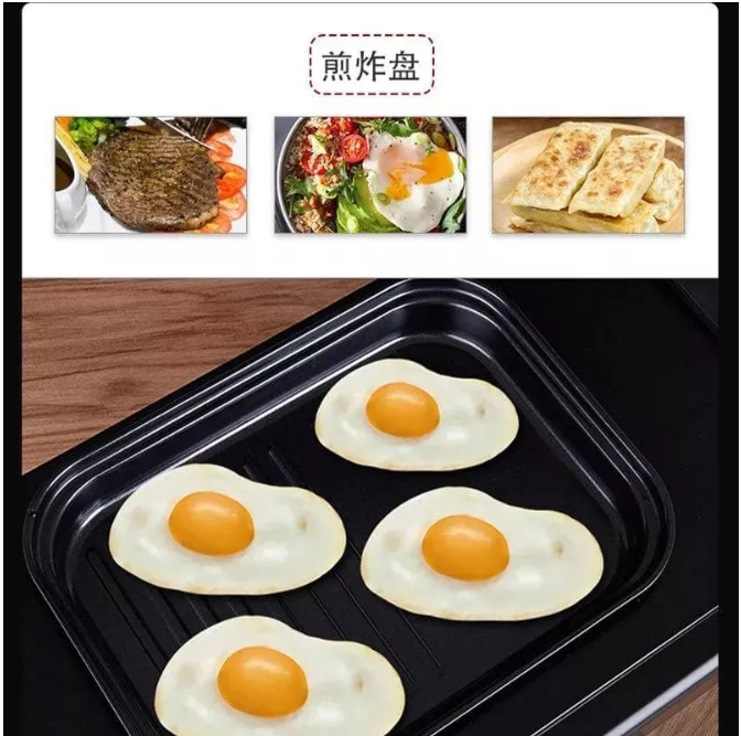 Horno electrico Cafeteria Freidora 3 en 1