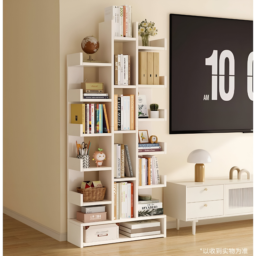 Estantería Librero Asimétrico Moderno