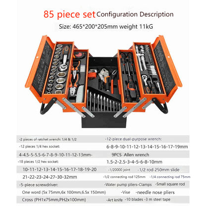 Caja De Herramientas Set 85 Piezas