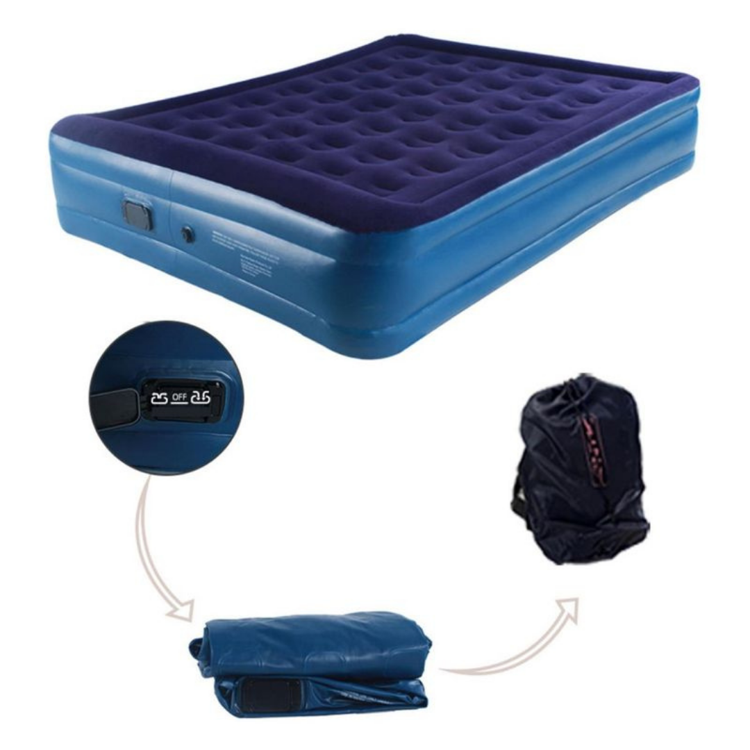 Colchón inflable eléctrico 205x160x50