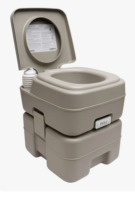 Baño químico portátil 20 litros camping