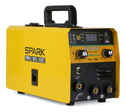 Soldadora 250AMP Spark MMA/MIG/TIG lift